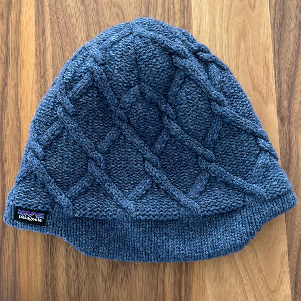 Patagonia beanie with brim